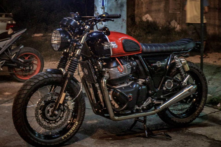 Royal Enfield Interceptor custom: Looks elegant and powerful