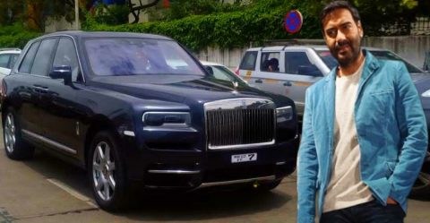 The super luxurious Rolls Royce Cullinan SUV is Ajay Devgn's latest ride