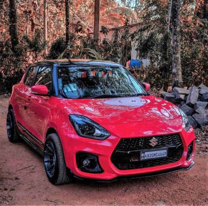 Modified 3rd-gen Maruti Suzuki Swift: Check it out