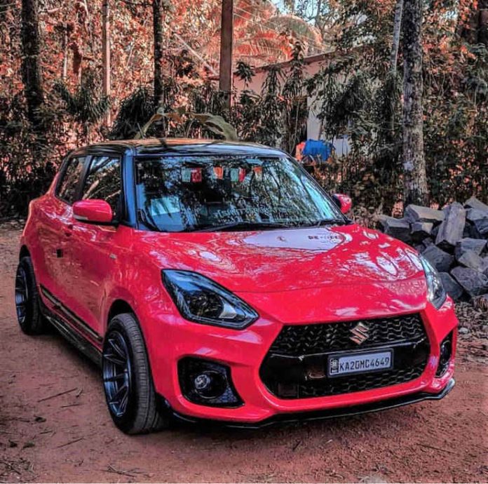 Modified 3rd-gen Maruti Suzuki Swift: Check it out