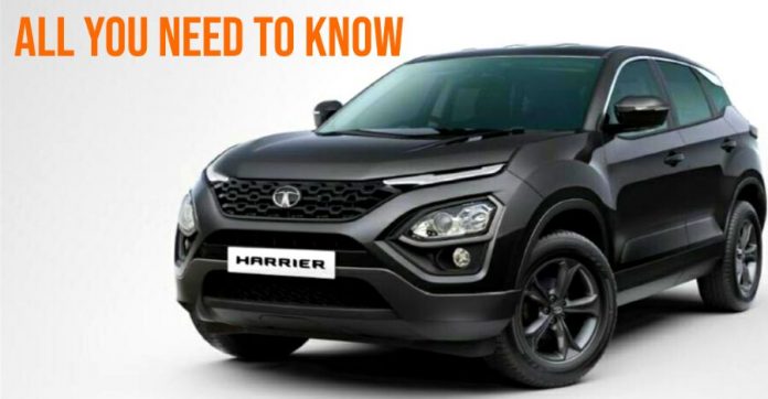 Tata Harrier Dark Edition details leaked before official launch