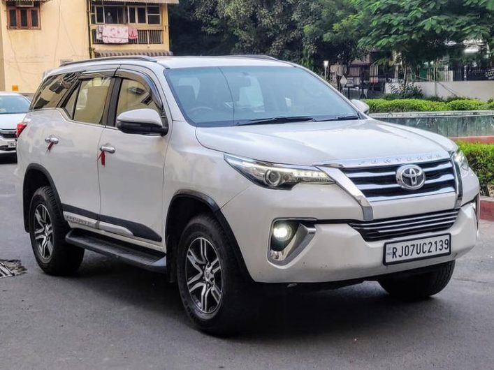 Used new-gen Toyota Fortuner selling for almost Rs. 9 lakhs lesser than new