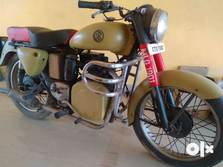 5 well maintained used Diesel Royal Enfield Bullet motorcycle for