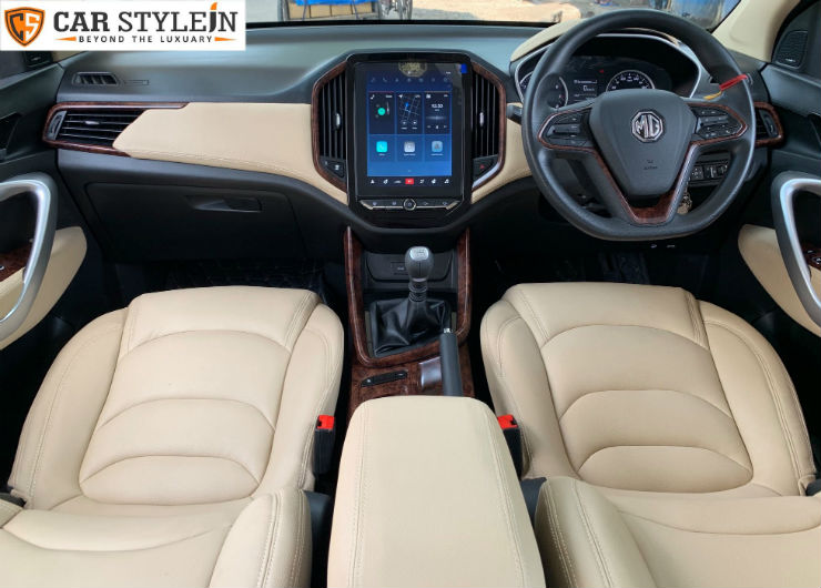 Mg Hector Suv S Interiors Tastefully Modified To Add An