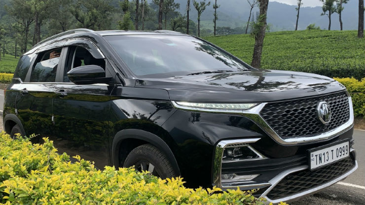 almost-new, used mg hector suv for sale: jump the queue