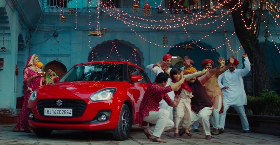 Spotted: Hot Ranveer Singh shooting for Maruti Suzuki Ciaz ad film
