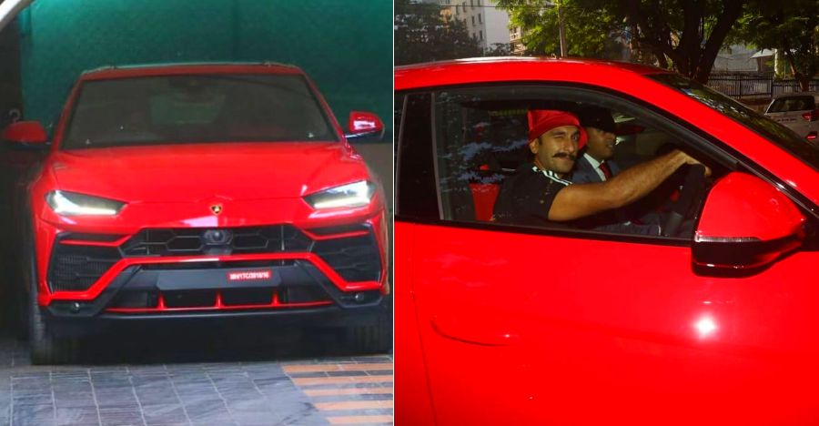 Bollywood Star Ranveer Singh S Latest Ride Is A Red Hot