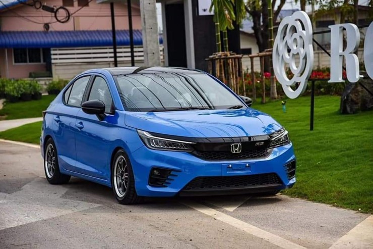 2020 Honda City Rs With Aftermarket Alloy Wheels Looks Hot