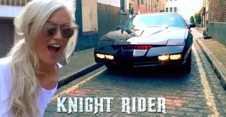 Check out the 'Knight Rider' a car that talks, winks and shoots rockets