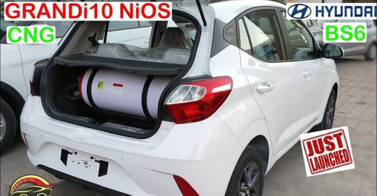 Hyundai Grand i10 NIOS CNG Video walkaround shows the car inside out