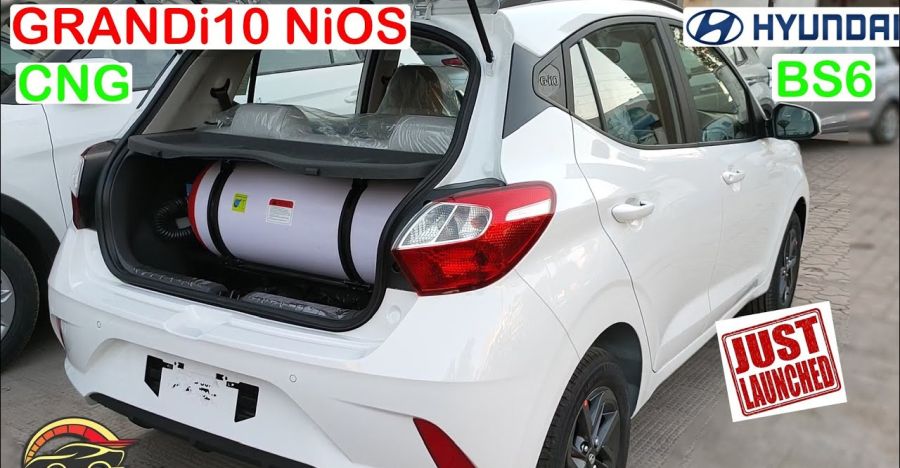 Hyundai Grand I Nios Cng Video Walkaround Shows The Car Inside Out