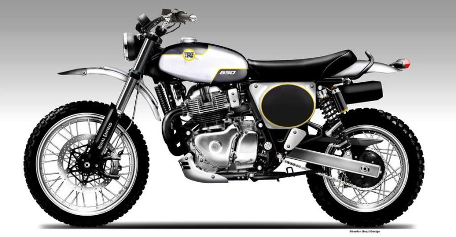 royal enfield scrambler bike