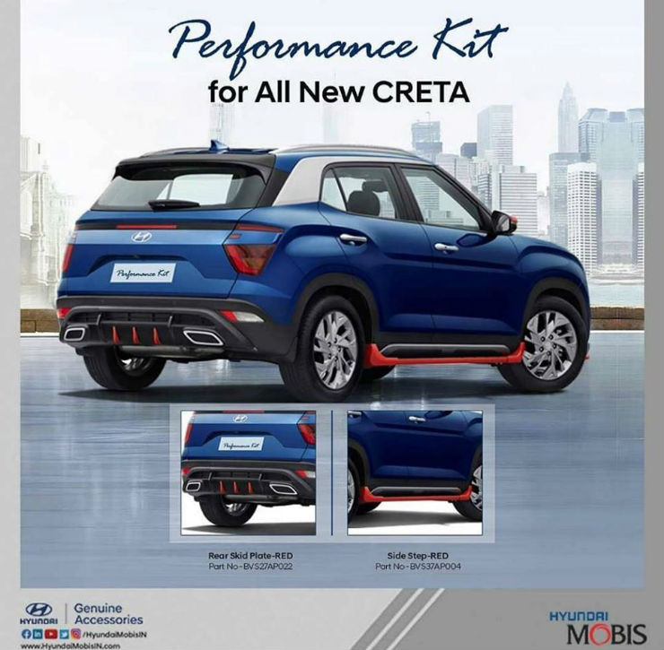 Creta sx on sale 2020 accessories