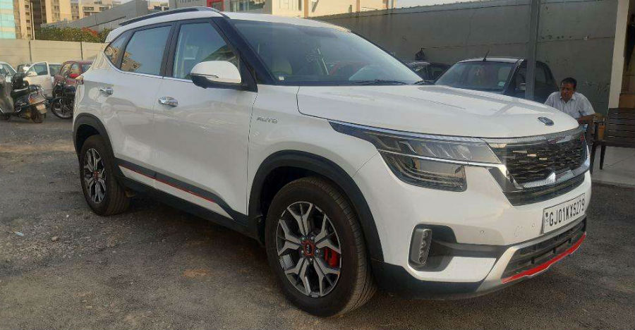 Almost-new used Kia Seltos compact SUVs for sale in India