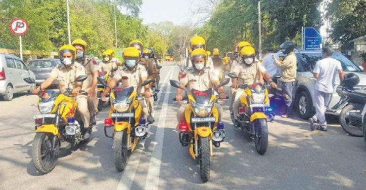 Delhi Police deploys 40 motorcycles for Corona Virus patrol