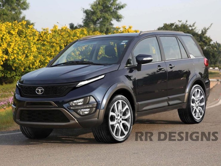 Tata Hexa Facelift with the Harrier-look: How do you like it?