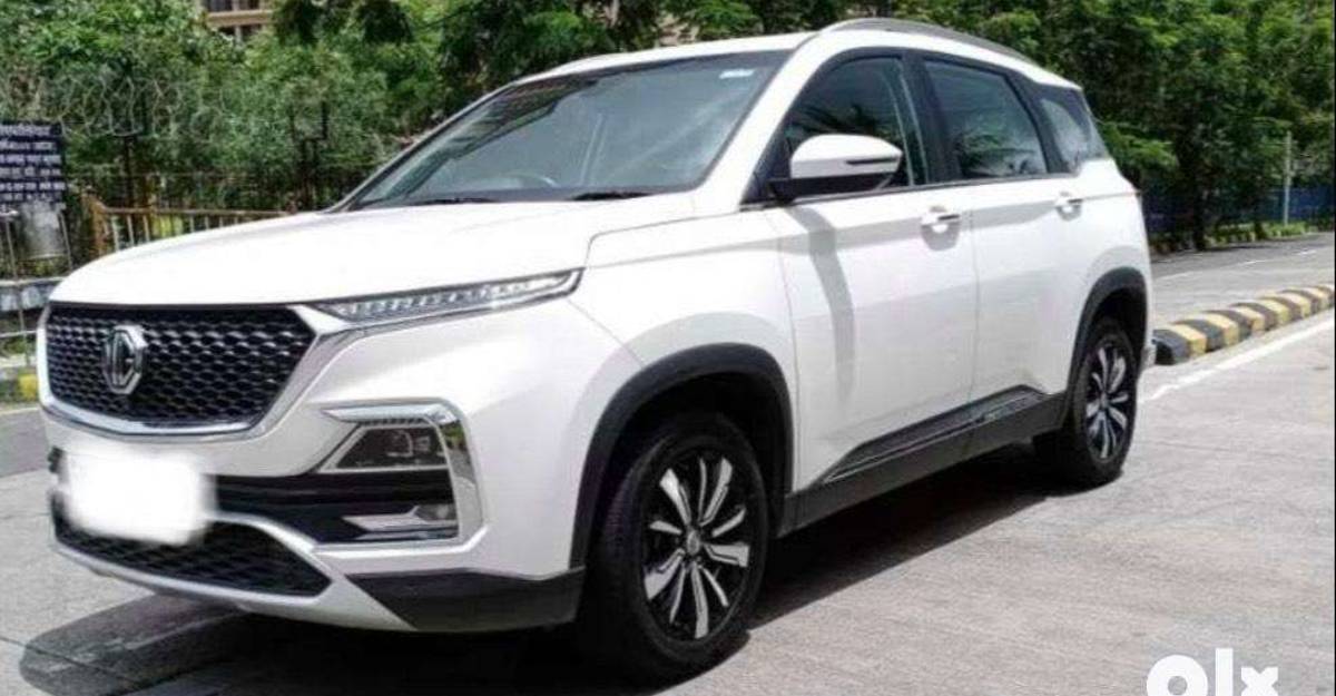 3 almost-new used MG Hector SUVs for sale