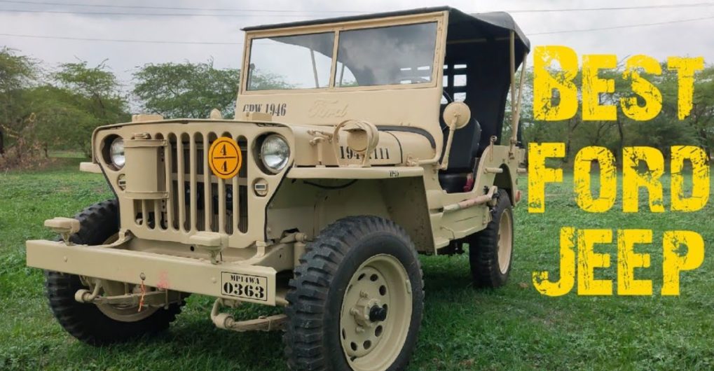 Gorgeously restored Ford world war jeep runs on Mahindra Bolero diesel ...