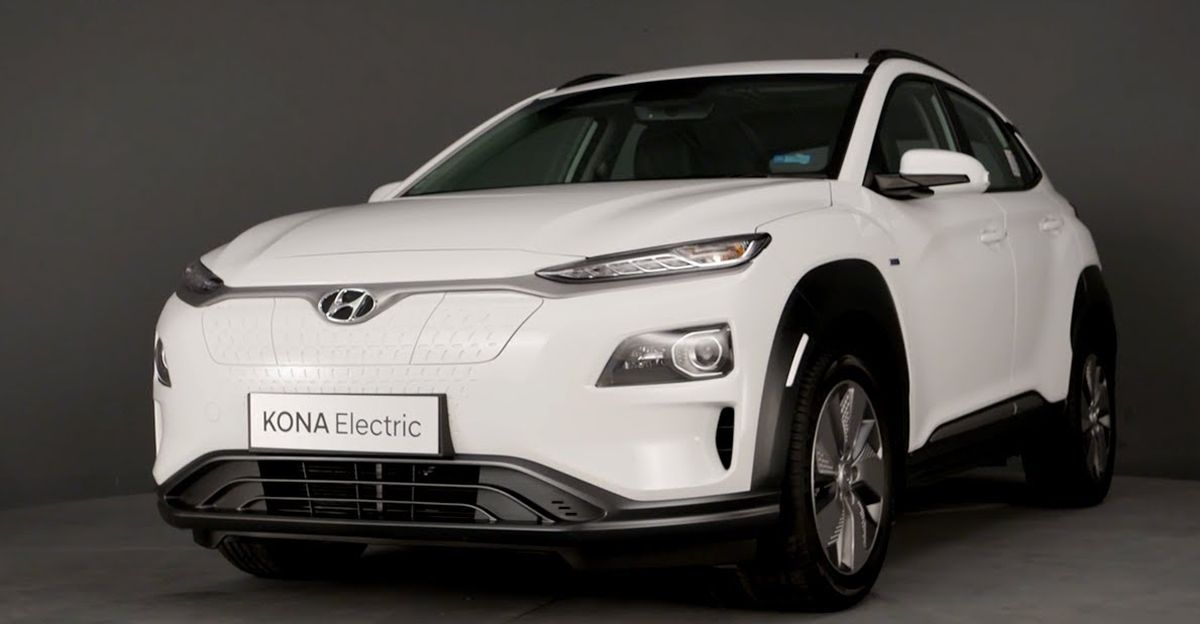 Hyundai Kona electric SUV: Check it out on video