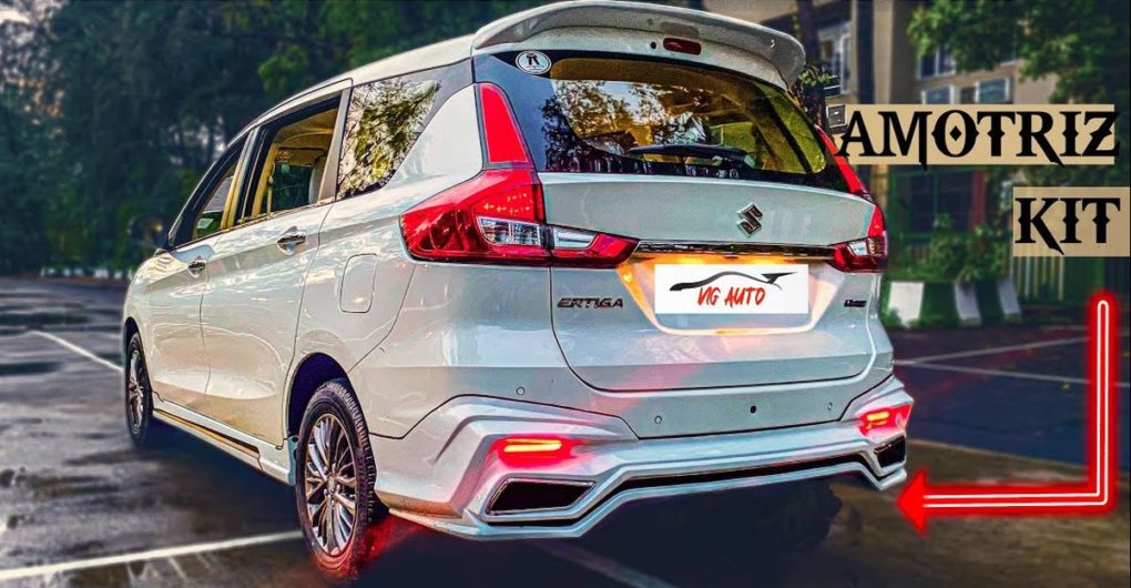 India's first Maruti Suzuki Ertiga with Amotriz body kit on video