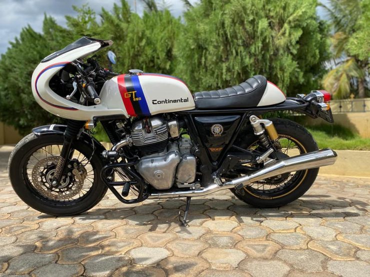 Beautiful Royal Enfield Continental GT 650 for sale CHEAPER than new