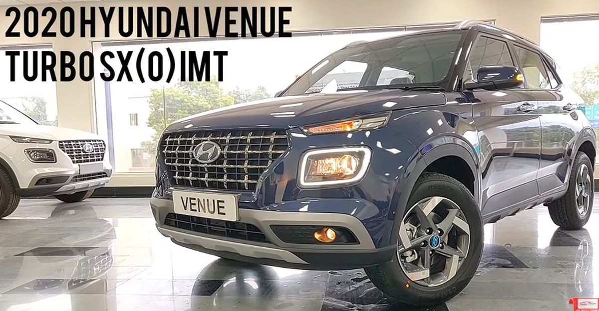 Hyundai Venue iMT: Take a full tour of the compact SUV on video