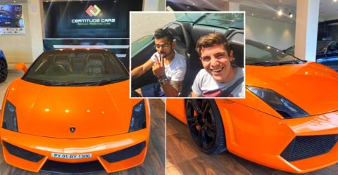 Indian Cricketer Virat Kohli's Lamborghini for sale