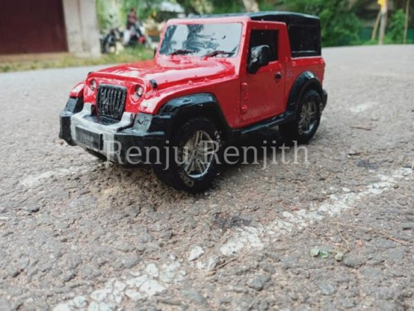 thar jeep miniature