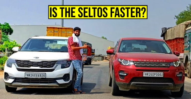 Kia Seltos Vs Land Rover Discovery Sport diesel-automatic drag race [Video]