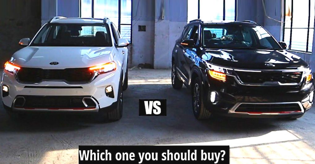 Kia vs Seltos compact SUV on video