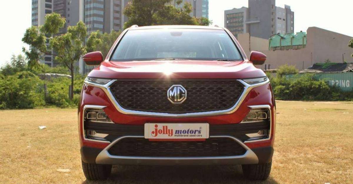 3 sparingly used MG Hector SUVs for sale Under 3,000 kms driven