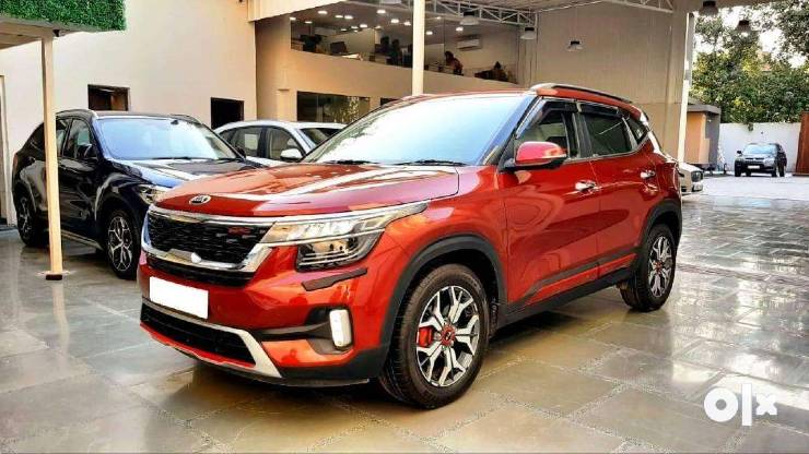 Barely-used 2020 Kia Seltos Diesel compact SUVs for sale