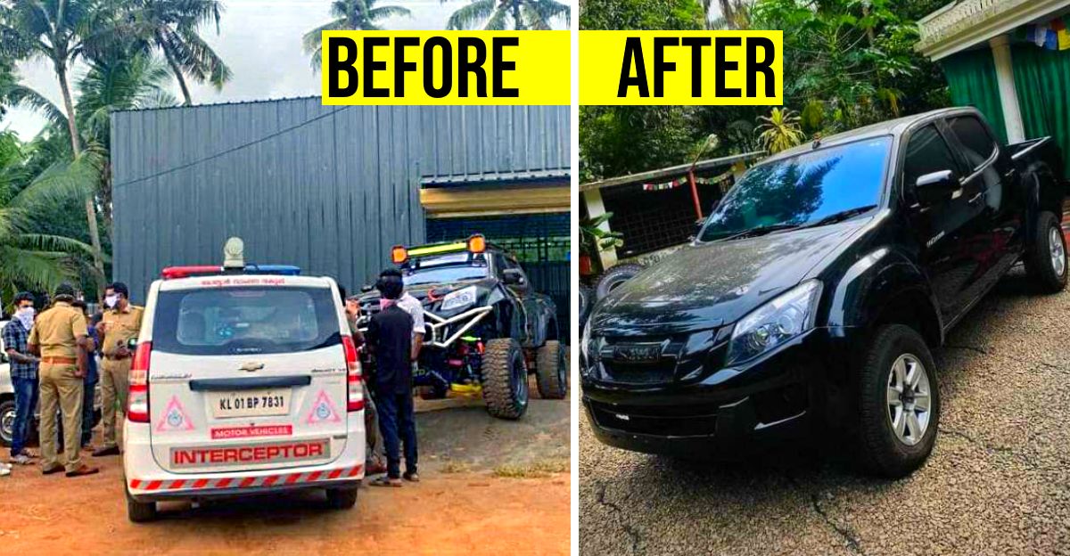 Owner Of India S Most Heavily Modified Isuzu V Cross Turns Car To Stock After Mvd Fine