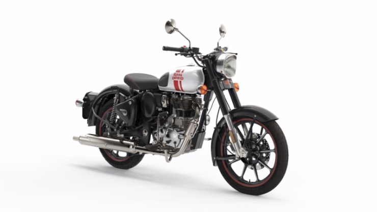 Royal enfield classic 350 store orange black colour