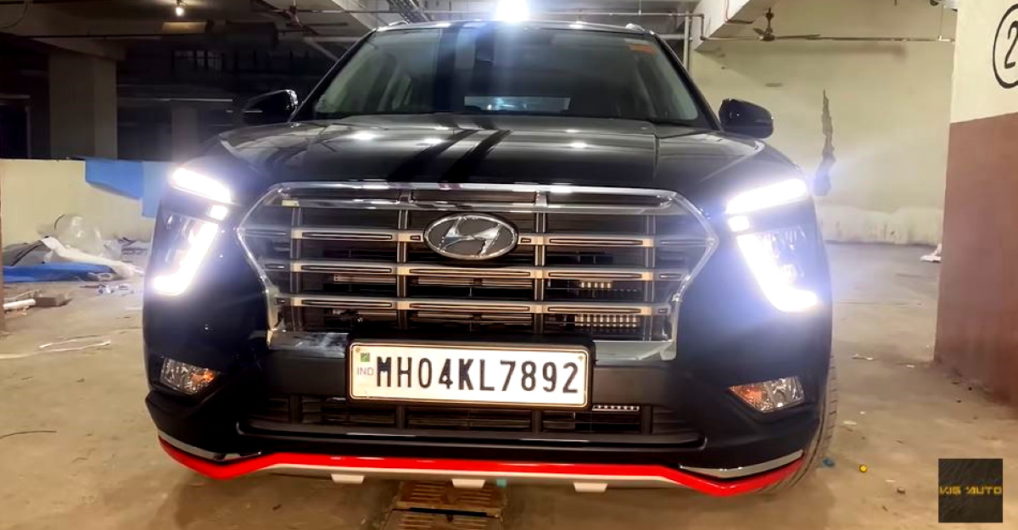 creta matrix led tail bar