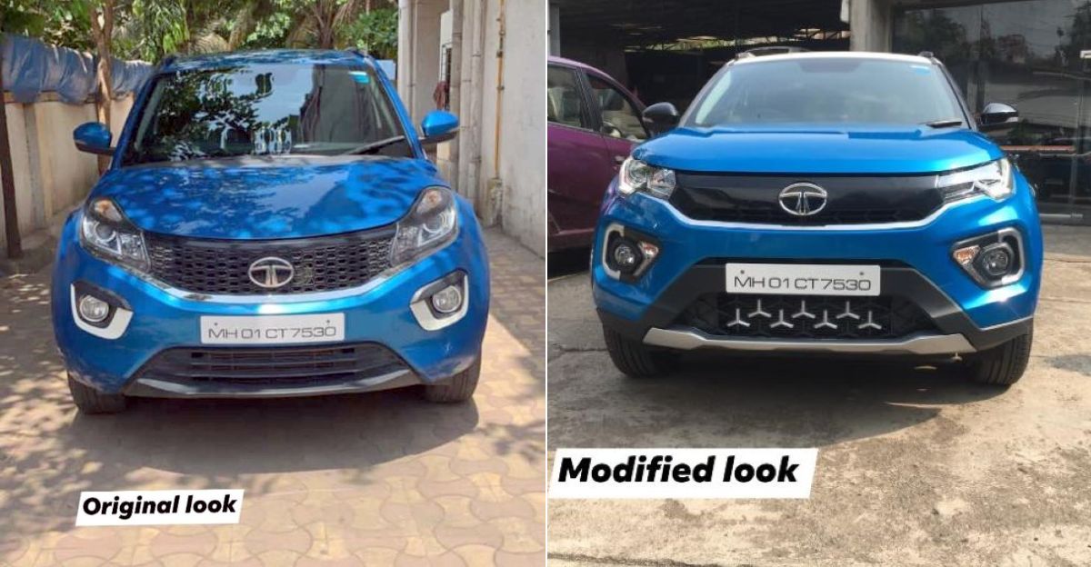 Tata Nexon Facelift Unveiled: Old Vs New In Pics