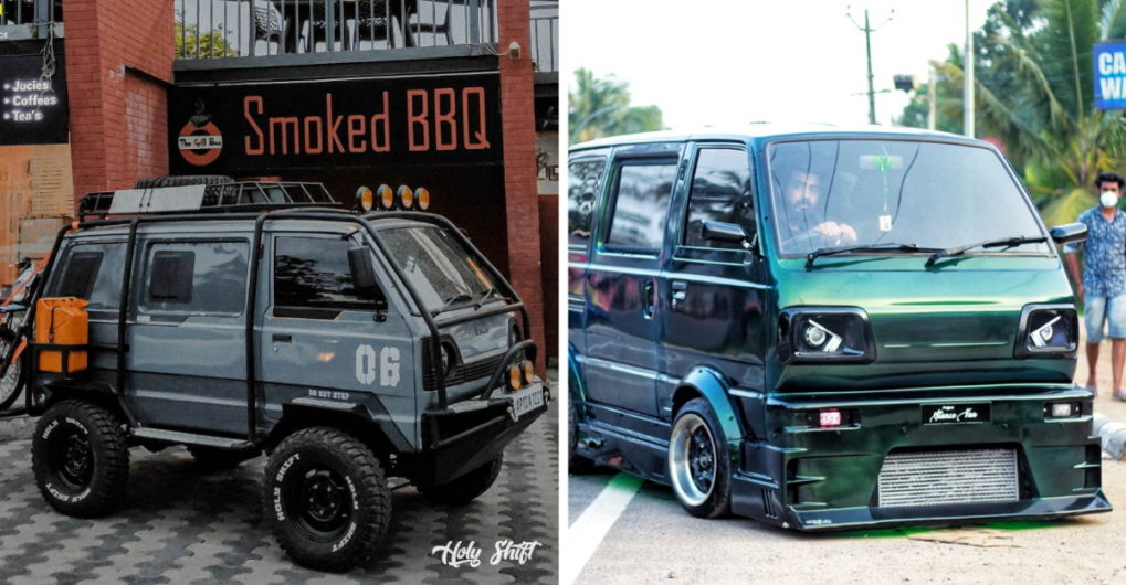 Three wild, modified Maruti Omnis from India | Cartoq