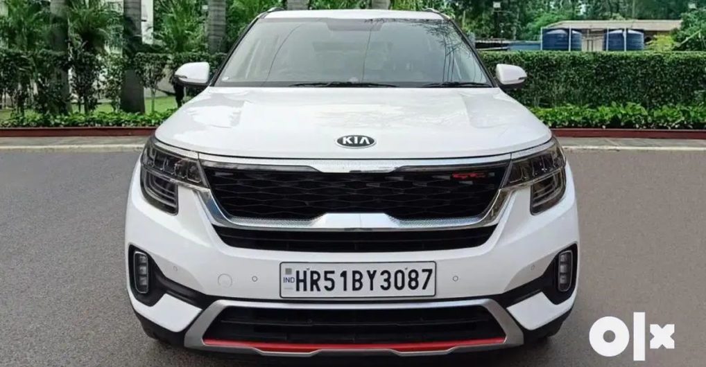 Almost-new used Kia Seltos compact SUVs for sale