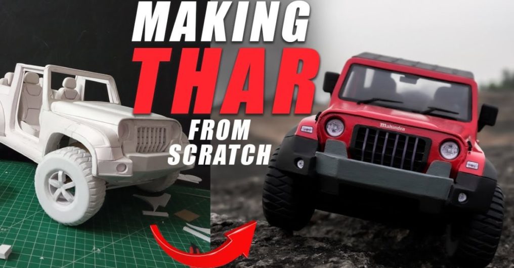 thar jeep miniature