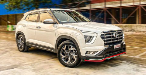 Hyundai Creta base E trim beautifully modified into a top-end SX trim