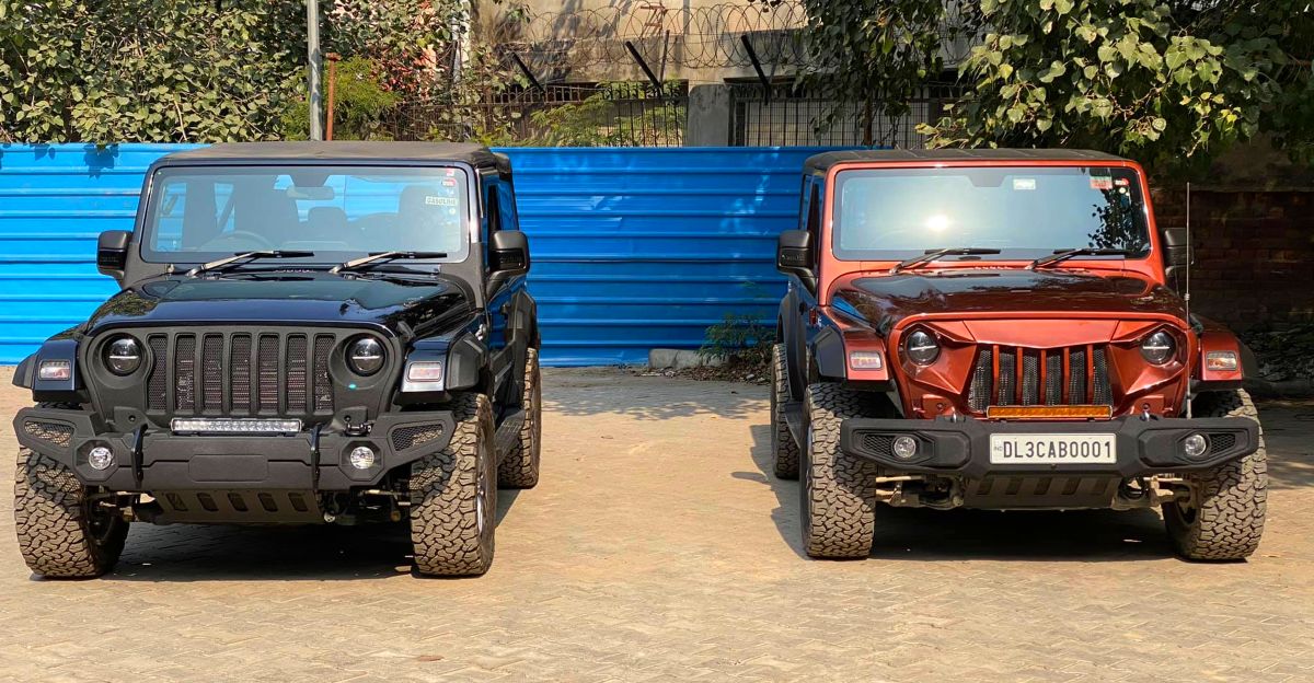 These 2020 Mahindra Thar 4X4s modified by Bimbra look Mean & Muscular