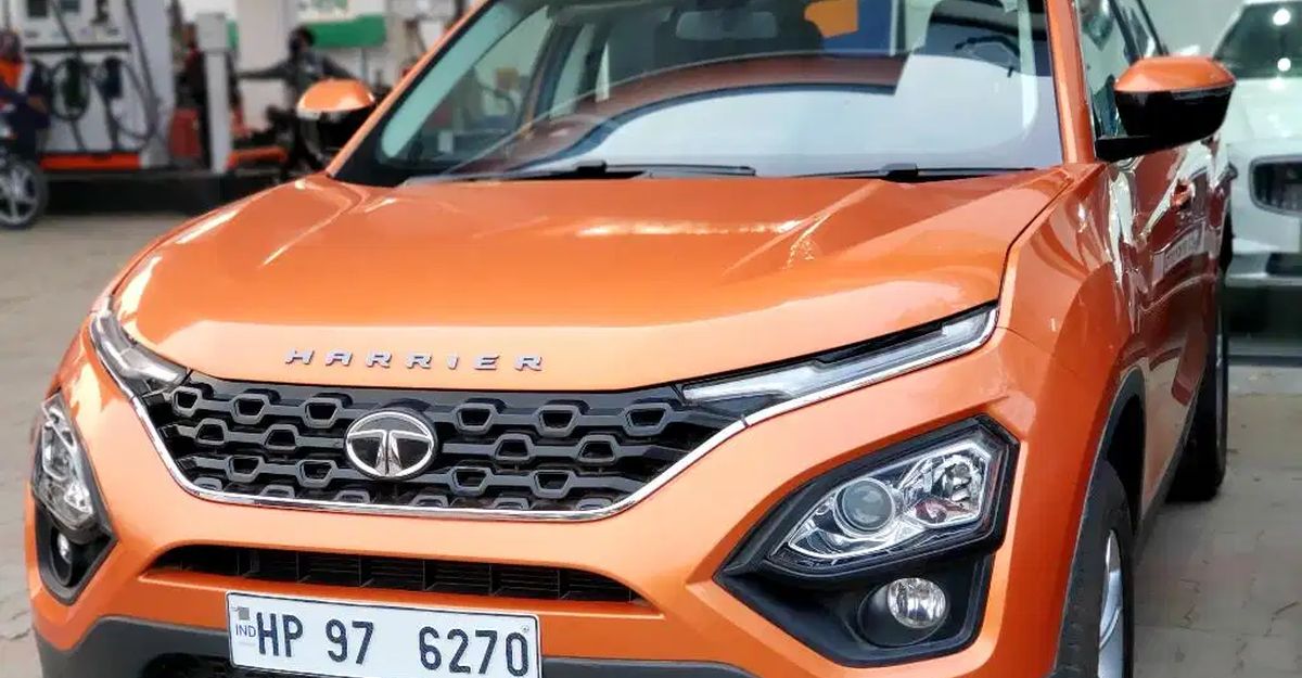 Tata Harrier Camo Green Resembles Safari Indian Army Colour - New TVC