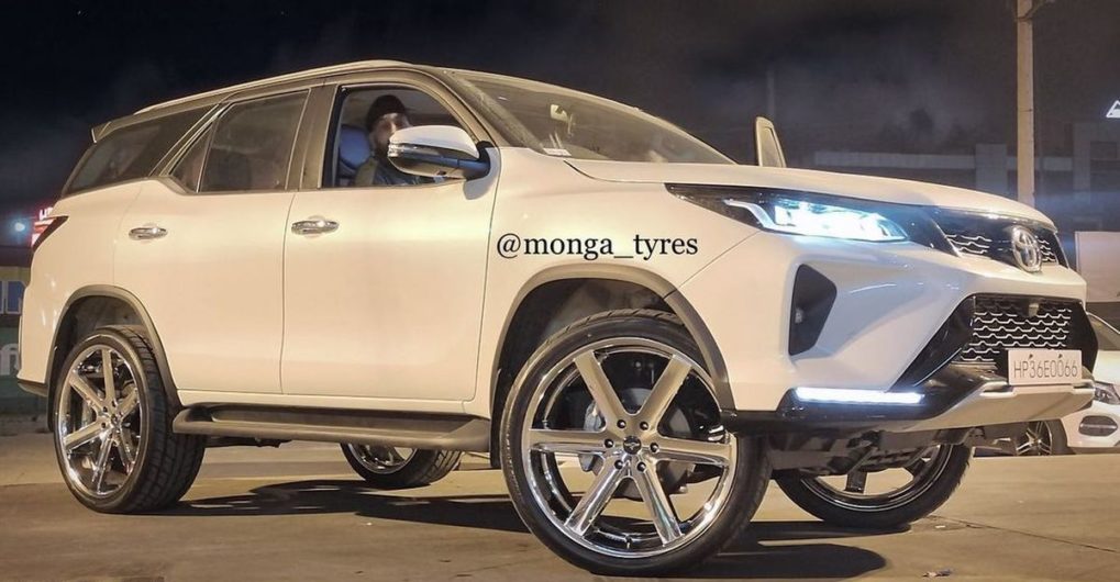 India's first modified Toyota Fortuner Legender is here, and it rides