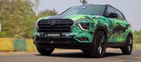 Hyundai Creta with Green Monster Wrap looks SICK