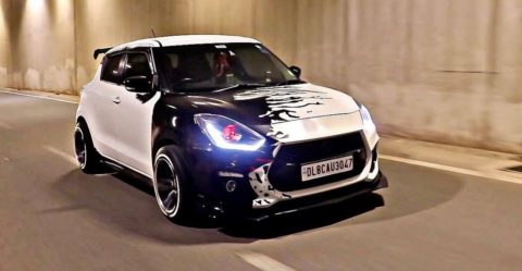 This modified Maruti Suzuki Swift with Valvetronic exhaust looks gorgeous