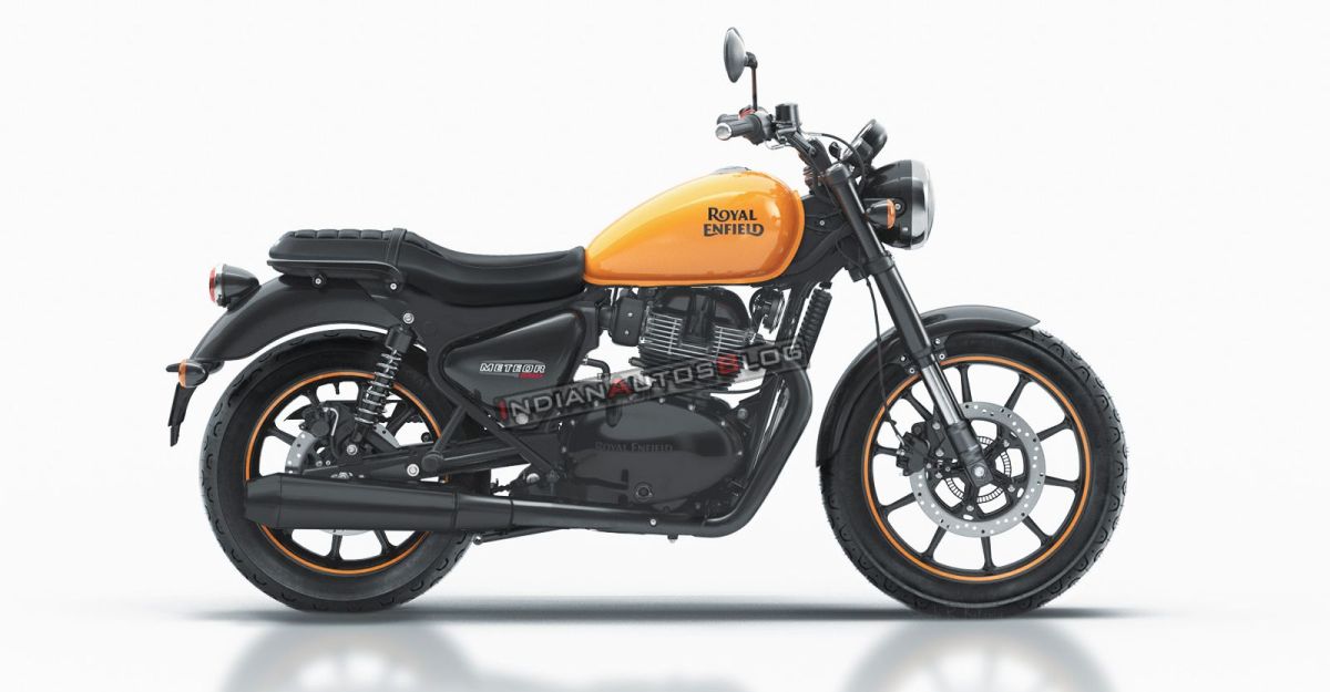 Royal Enfield Meteor with a 650cc twin 