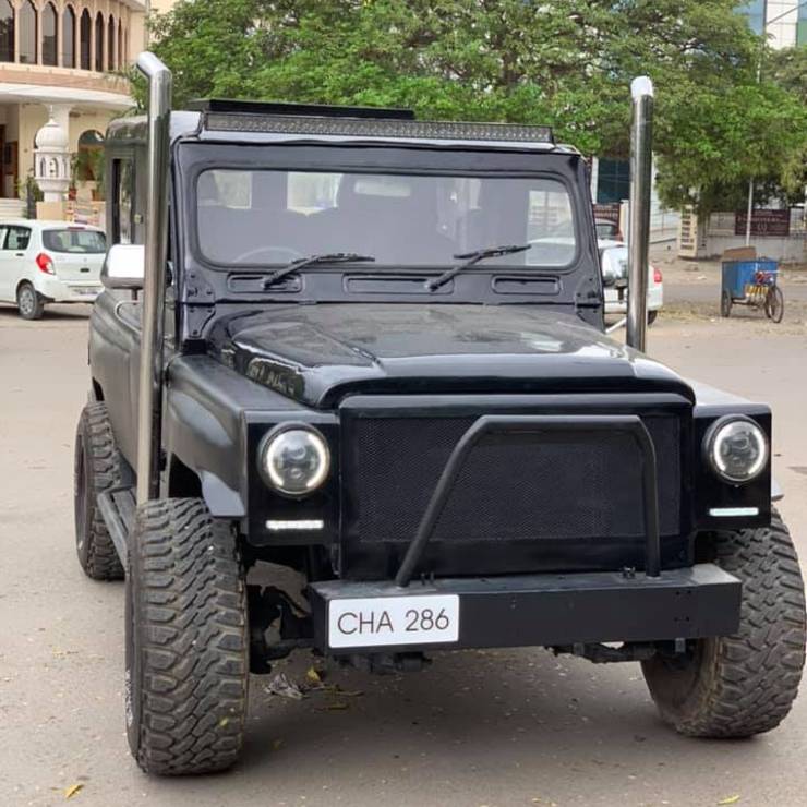 Land Rover Defender based on rare Nissan Jonga for sale