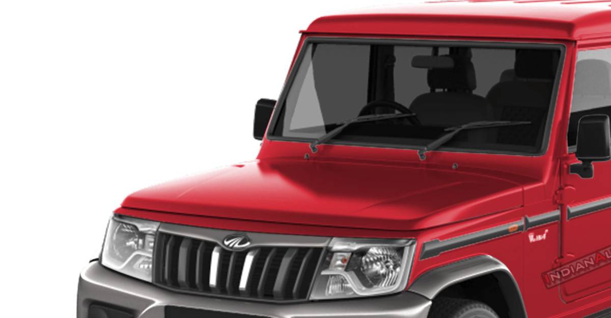 Upcoming Mahindra Bolero dual-tone revealed completely in this rendered  image