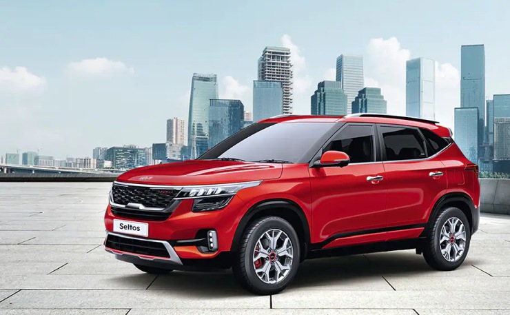 Kia Seltos rendered as an off-roading SUV