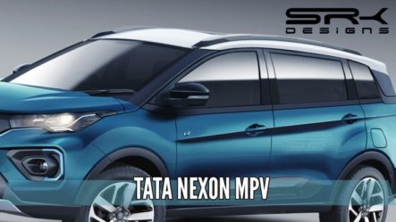 Tata Nexon EV Imagined As A 7-seater MPV